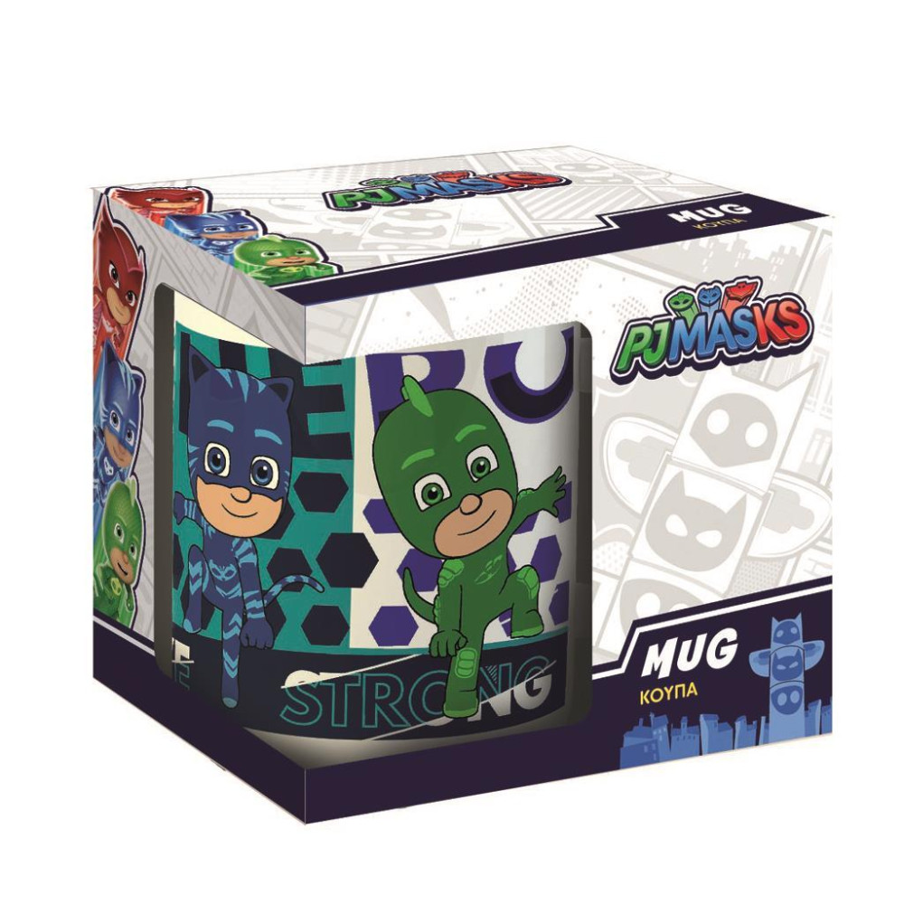 ΚΟΥΠΑ ΚΕΡΑΜΙΚΗ 325ML PJ MASKS (484198)