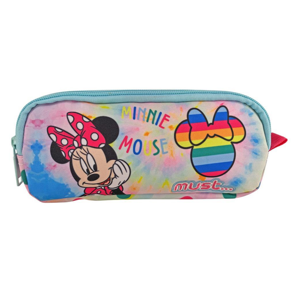 ΚΑΣΕΤΙΝΑ ΒΑΡΕΛΑΚΙ MUST DISNEY MINNIE MOUSE I LOVE RAINBOW 21Χ6Χ9ΕΚ 2 ΘΗΚΕΣ (563596)