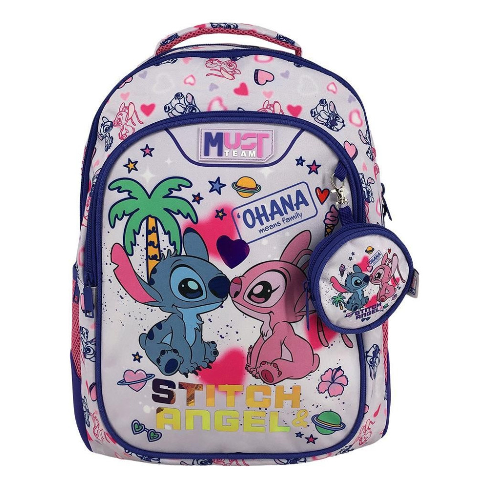 MUST TEAM ΣΧΟΛΙΚΟ ΣΑΚΙΔΙΟ 32Χ18Χ43ΕΚ STITCH (565773)