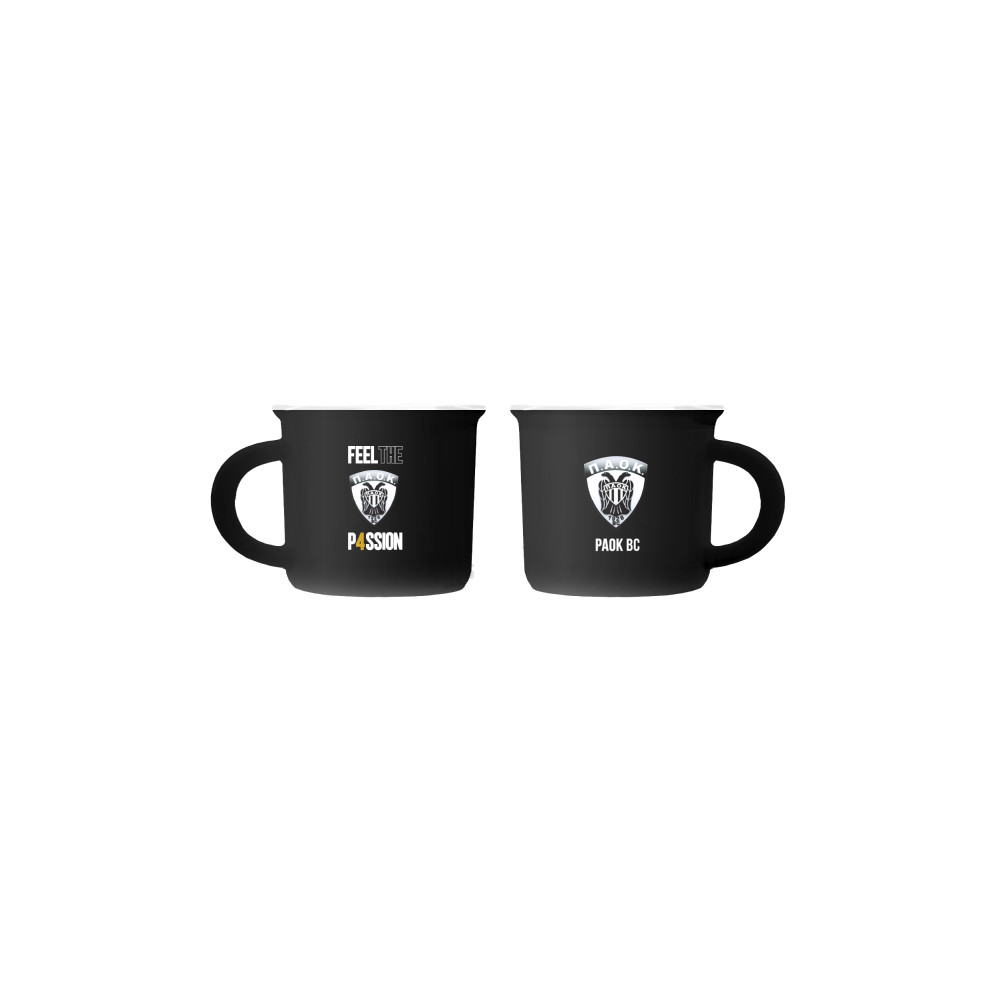 ΣΥΛΛΕΚΤΙΚΗ ΚΟΥΠΑ ESPRESSO  ΠΑΟΚ ΜΠΑΣΚΕΤ 1 ΜΑΥΡΗ 75ML (BZ.XP.RP.00728)