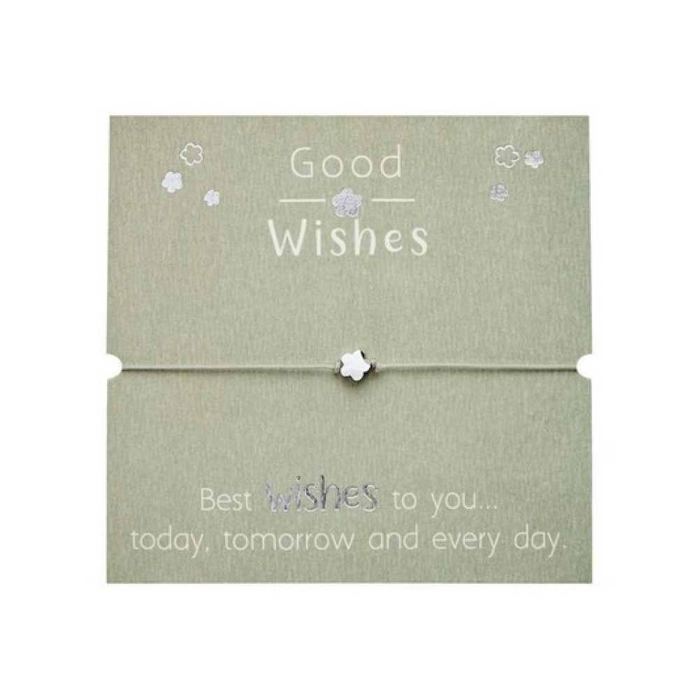 ΒΡΑΧΙΟΛΑΚΙ GOOD WISHES FLOWER (607265)