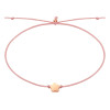 ΒΡΑΧΙΟΛΑΚΙ GOOD WISHES ROSEGOLD FLOWER (607274)