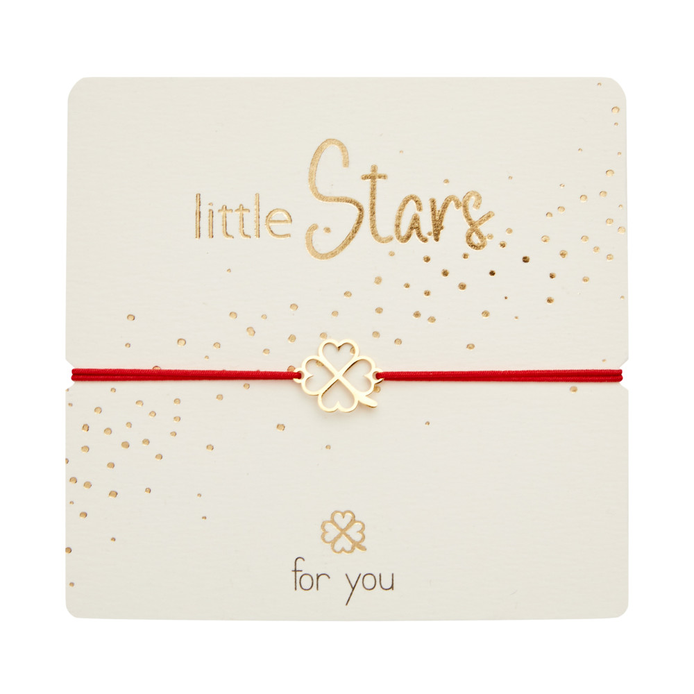 ΒΡΑΧΙΟΛΑΚΙ LITTLE STARS GOLD CLOVER (607343)