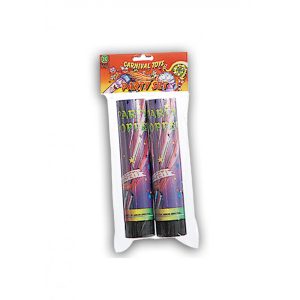 PARTY POPPER ΣΕΤ 2ΤΕΜ 20 ΕΚ  (04190)