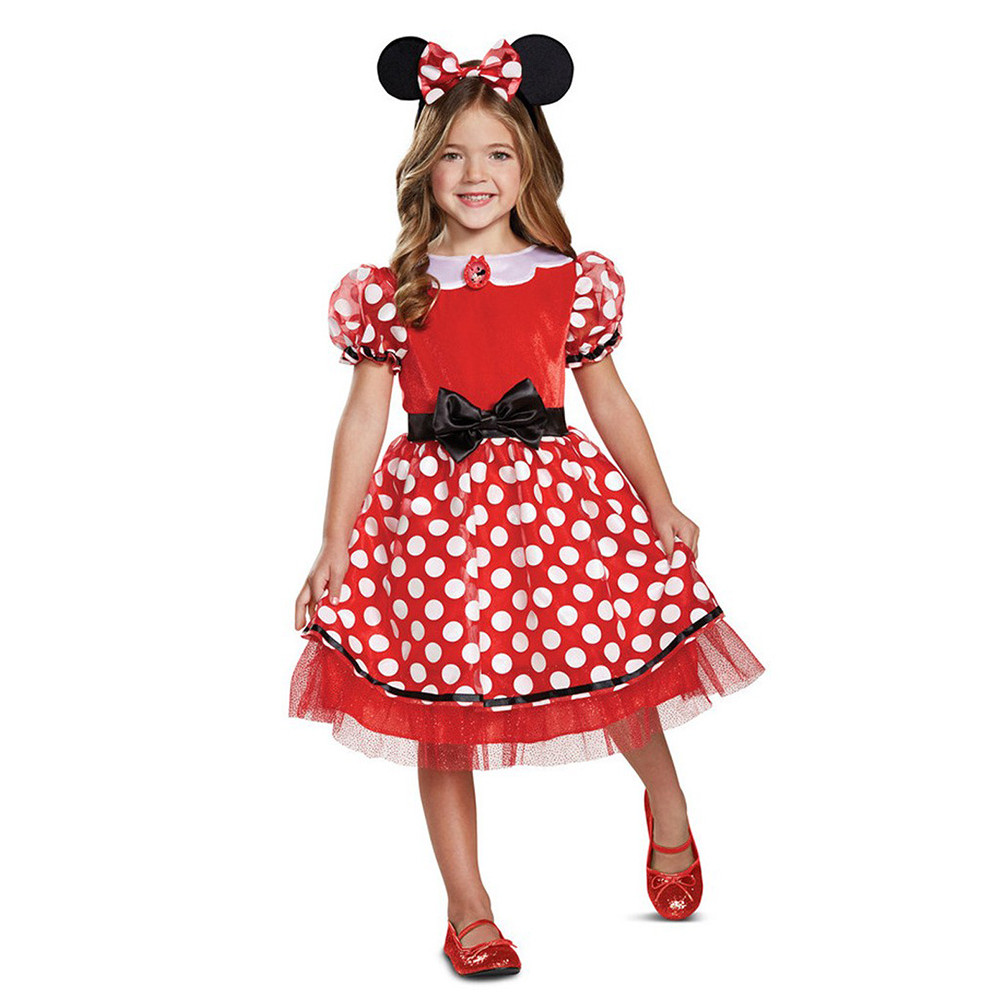 ΠΑΙΔΙΚΗ ΑΠΟΚΡΙΑΤΙΚΗ ΣΤΟΛΗ RED MINNIE DELUXE (129049)
