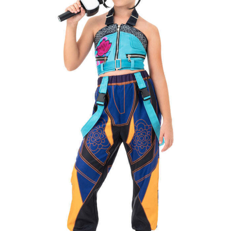 ΑΠΟΚΡΙΑΤΙΚΗ  ΣΤΟΛΗ IDOLX K-POP RAPPER HUNTER ZOEY (5251)